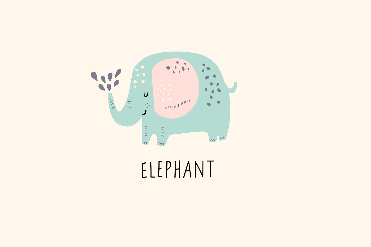 Cute baby animals collection, an Animal Illustration by MoleskoStudio (Photo 26 of 33)