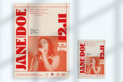 Modern Gradient Flyer and Poster, a Print Template by McLittle Stock (Thumbnail 1 of 2)