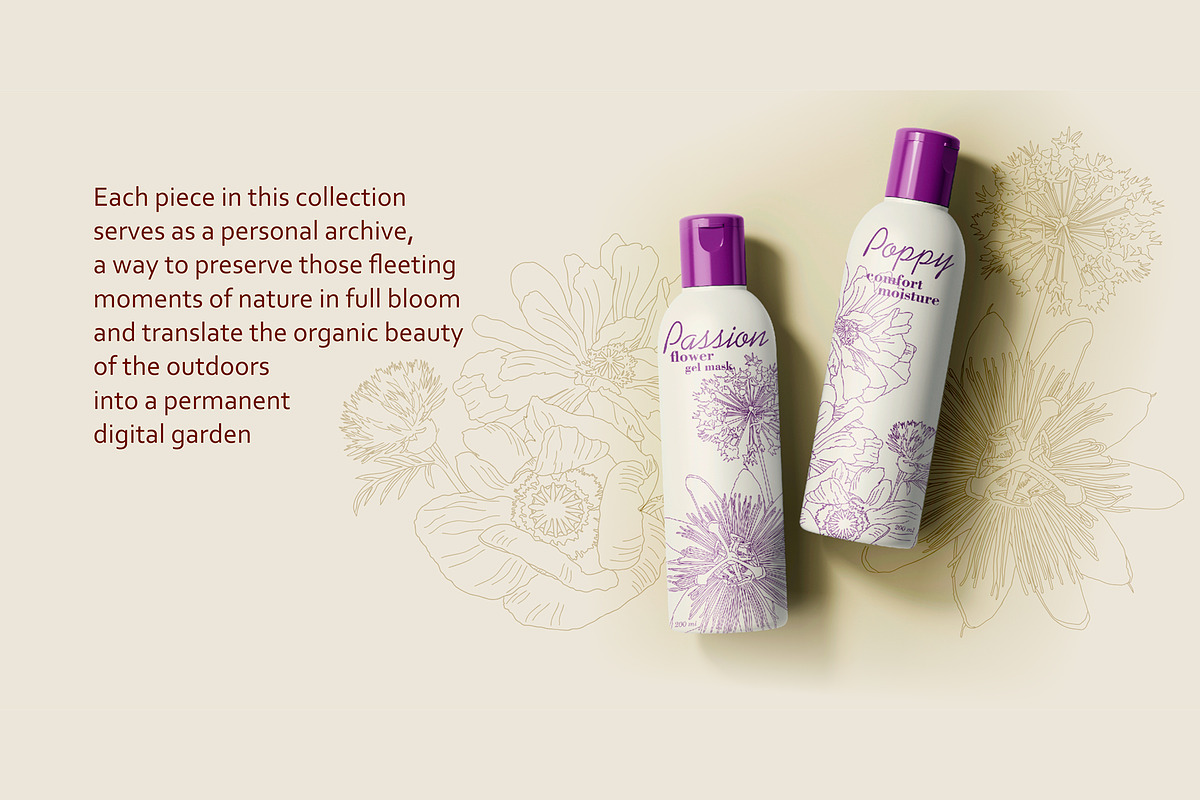 Preserving the bloom 100 flowers, a Decorative Illustration by Visual Animal (Photo 4 of 10)