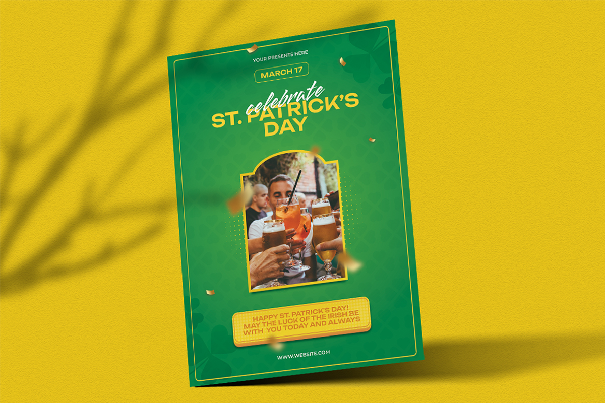 Peterson - Saint Patrick's Day Flyer, a Flyer Template by Lettha-Studio (Photo 2 of 4)