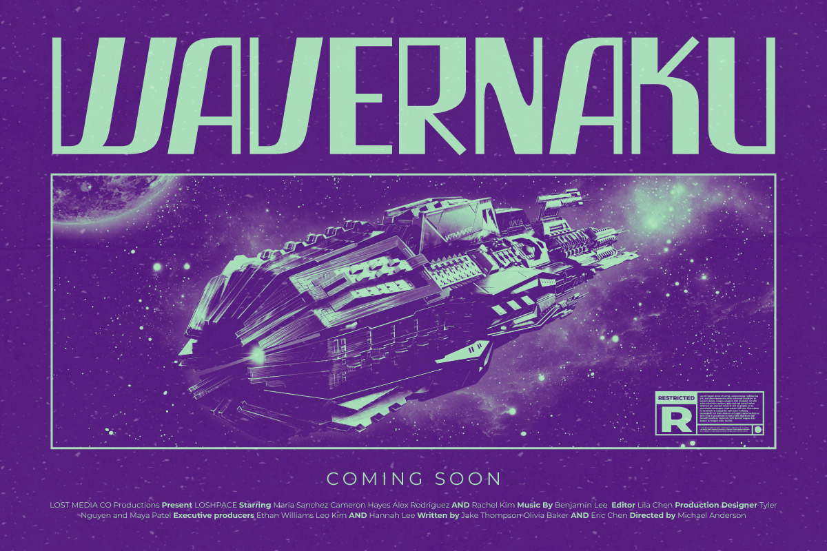 Vakulta - Retro Futurism Font, a Sans Serif Font by twinstd (Photo 4 of 9)