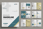 Minimalist Brand Guideline Template, a Brochure Template by ContestDesign (Thumbnail 1 of 3)
