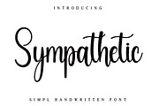 Sympathetic, a Handwritten Font by FreshTypeINK (Thumbnail 1 of 6)