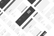 Axure Responsive blog template 2, a Wireframe Template by Humble UX (Thumbnail 4 of 4)