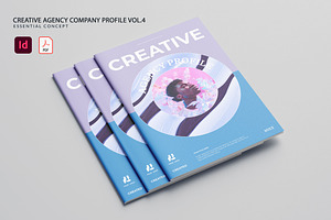Creative Agency Profile Vol.4, a Brochure Template by Bewalrus Studio