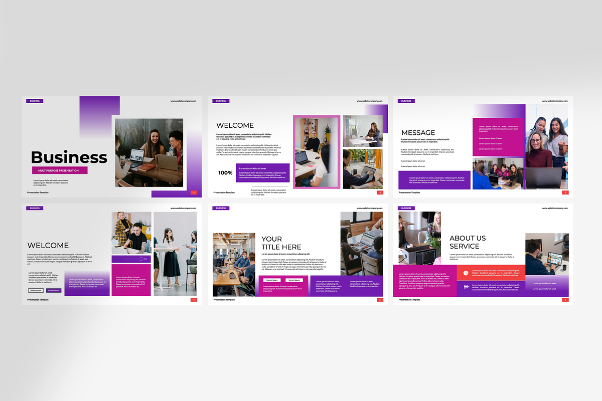 Business Presentation Template, a Presentation Template by Spesifikstd (Photo 4 of 10)