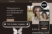 Wix Website Template Photographer, a Wix Template by Wixify Studio (Thumbnail 1 of 12)