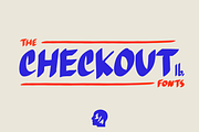 Checkout, a Handwritten Font by Headquarters (Thumbnail 1 of 10)