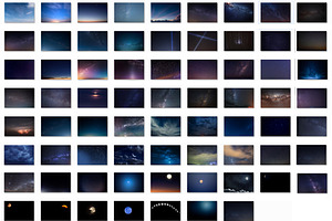 70 Night Sky Photo Overlays