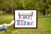 Family Print Scene Creator, an Object Illustration by BarvArt (Thumbnail 2 of 7)