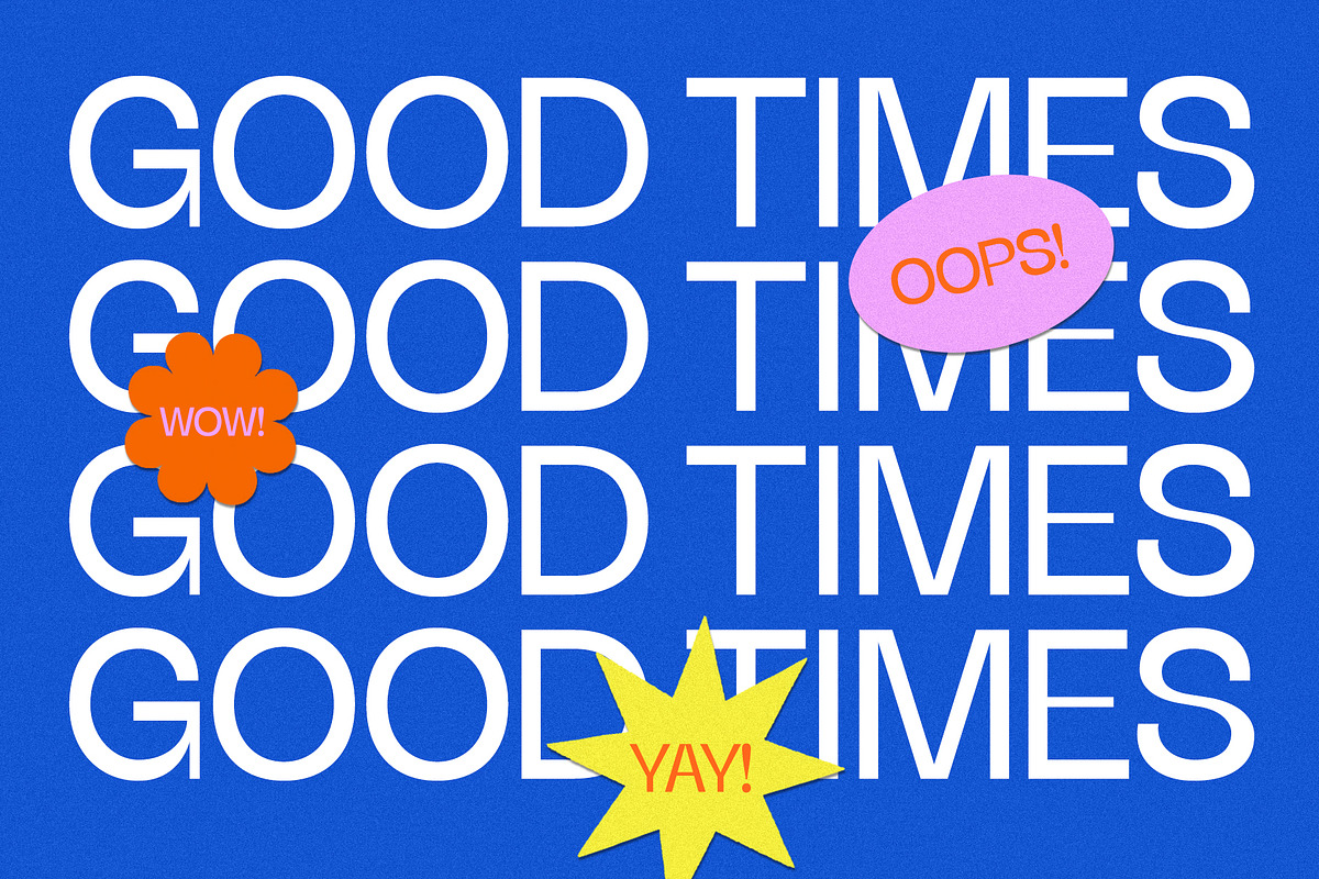 Mintgum Pop Display, a Sans Serif Font by BilberryCreates (Photo 2 of 12)