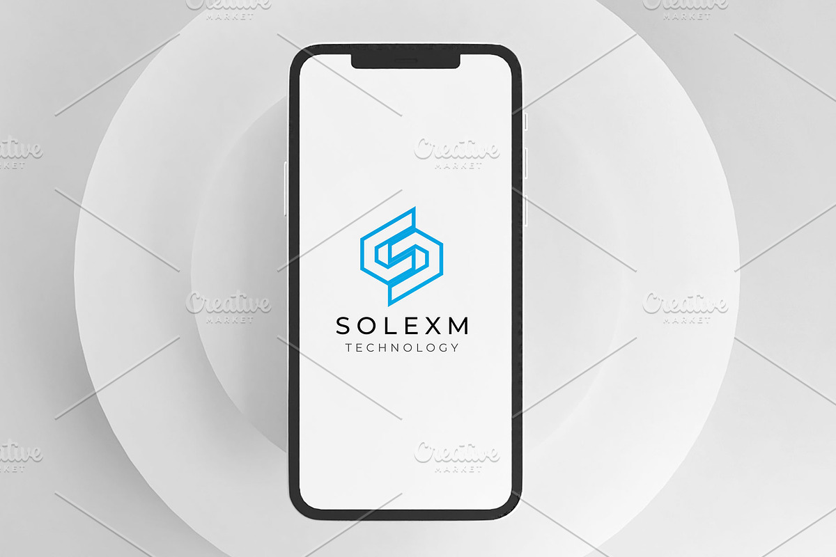 Modern S letter Logo Fully editable preview 3