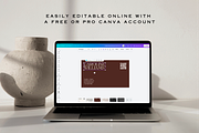Creator Business Card Template Canva, a Business Card Template by LePosey Studio (Thumbnail 7 of 8)