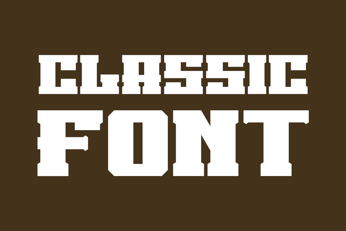 Classic Montage, a Serif Font by alon kelakon (Photo 2 of 6)