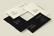 Simple Minimal Business Card Design, a Business Card Template by Shahjhan (Thumbnail 2 of 3)