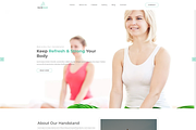 Gym & Fitness Template - Handstand, a Bootstrap Template by HasThemes (Thumbnail 3 of 3)