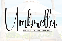 Umbrella | Script Font