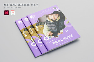 Kids Toys Brochure Vol.2, a Brochure Template by Bewalrus Studio