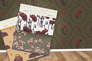 SPA floral set, a Pattern Graphic by Carpet Tapete Pretzel (Thumbnail 8 of 9)