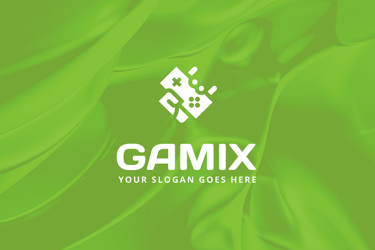 Gamix Gamepad Joystick Logo, a Branding & Logo Template by Tovarkovdesign (Photo 6 of 6)