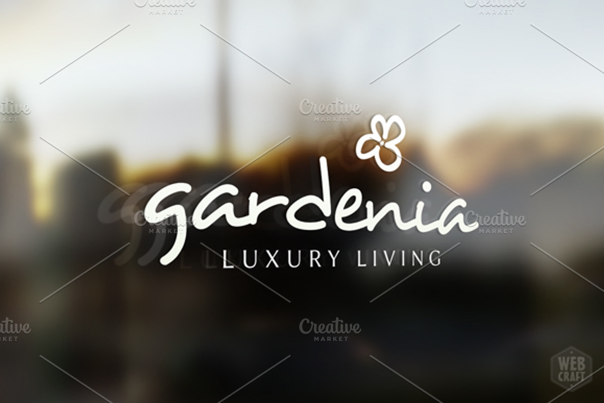 Gardenia Logo Template, a Branding & Logo Template by WebCraft (Photo 2 of 4)