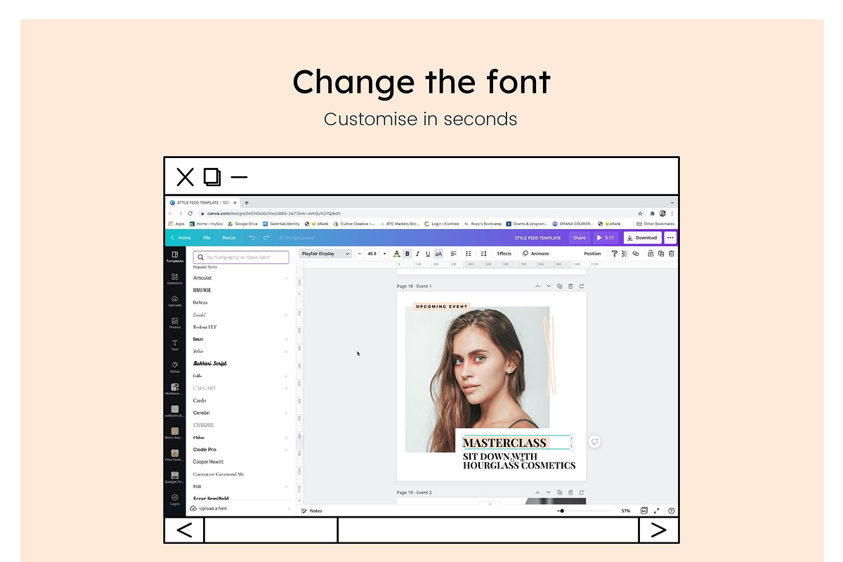 Style Instagram Feed Templates, a Social Media Template by Cultive Creative (Photo 6 of 13)