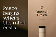 Queenia Elegant Modern Serif, a Serif Font by Vadovastd (Thumbnail 7 of 11)