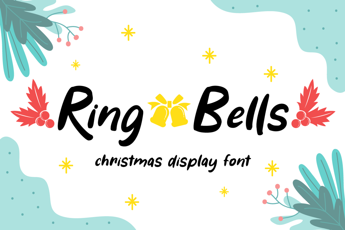 Ring Bells - Christmas Font, a Font by Attype (Photo 1 of 8)
