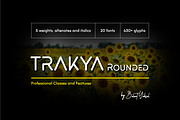 Trakya Rounded, a Sans Serif Font by BULENT YUKSEL