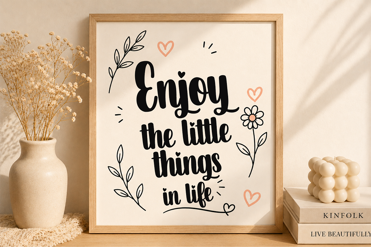 Merry Sunday – Handwritten Font, a Handwritten Font by cocodesign (Photo 4 of 8)
