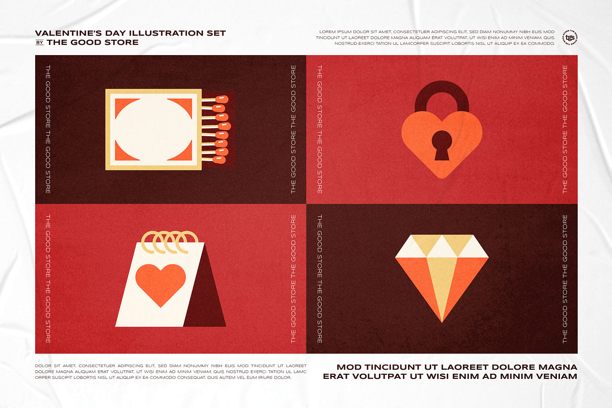 Valentine’s Day Illustration Set, an Object Graphic by The Good Store (Photo 5 of 8)