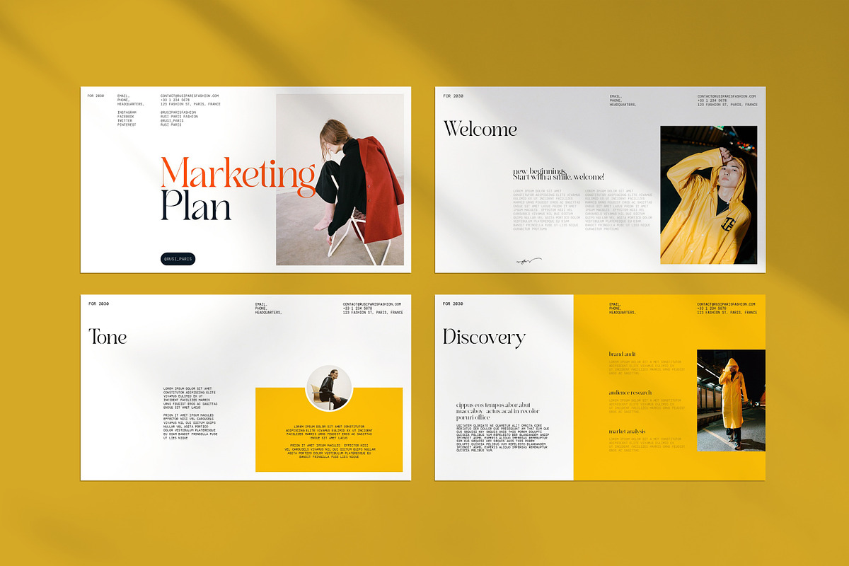 Rusi Marketing Plan Template preview 3