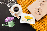 Crocuses Spring Clipart, a Seasonal Illustration by Leonaa art (Thumbnail 3 of 11)
