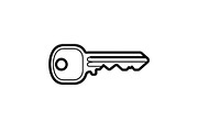 Key Vector Silhouette Bundle, an Illustration by jahid234 (Thumbnail 51 of 51)