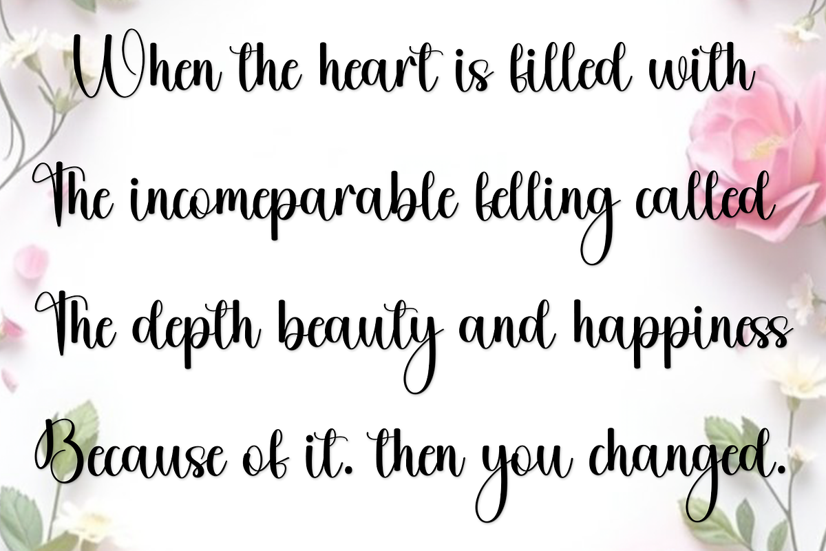 Bighome Beauty, a Handwritten Font by FreshTypeINK (Photo 6 of 8)