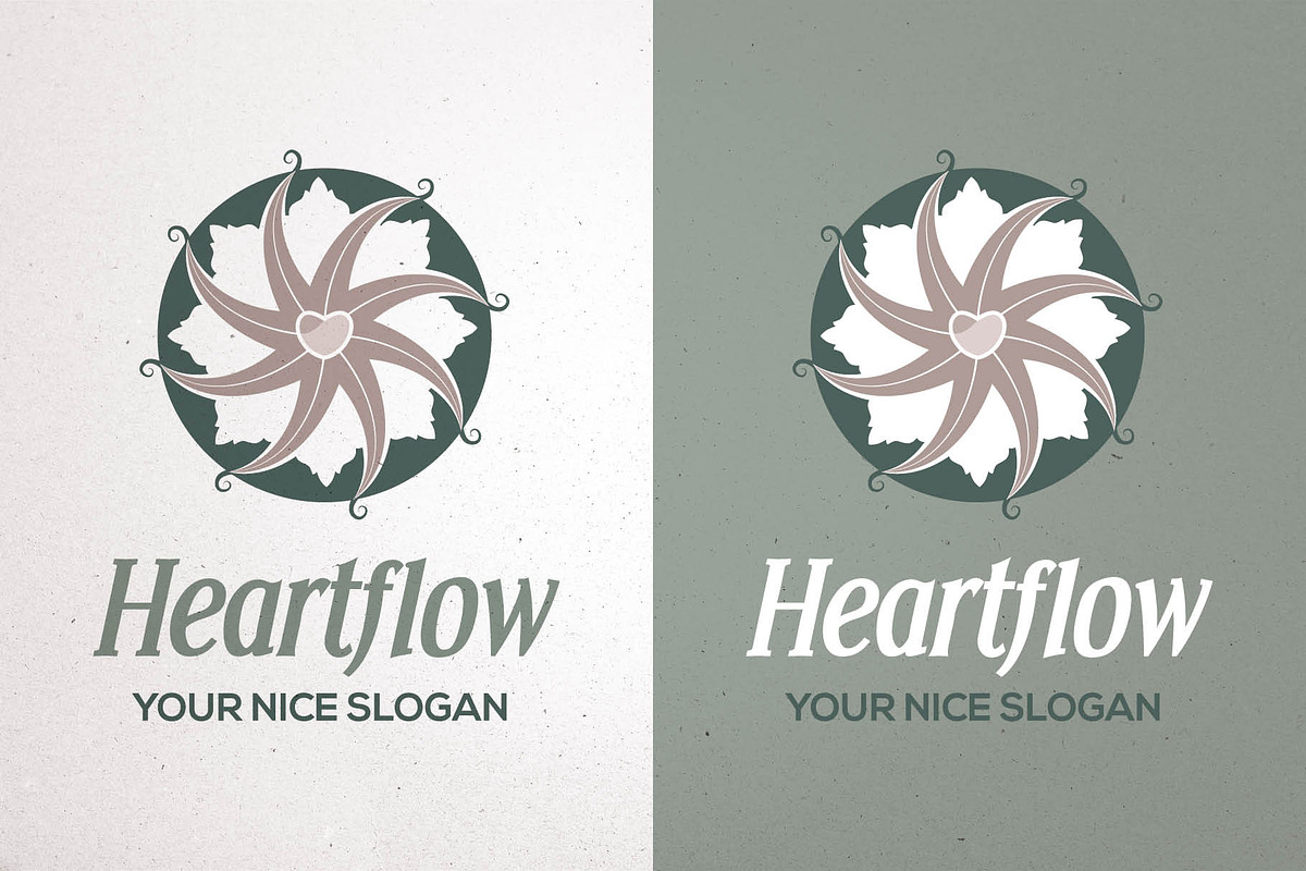 Heartful Brand Mark | Canva & AI, a Branding & Logo Template by Elibee (Photo 1 of 6)