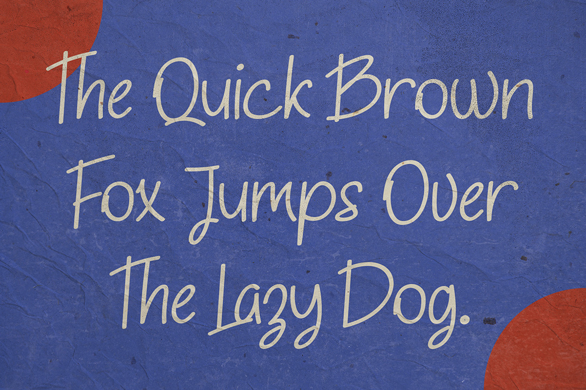 KyleLuther - Handwritten Font, a Handwritten Font by Morisco (Photo 8 of 9)