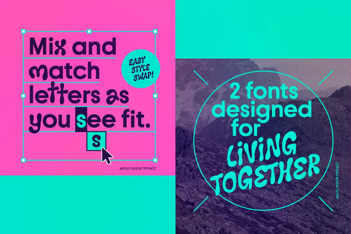 Argile Fusion Font Family, a Sans Serif Font by Art Grootfontein (Photo 5 of 14)