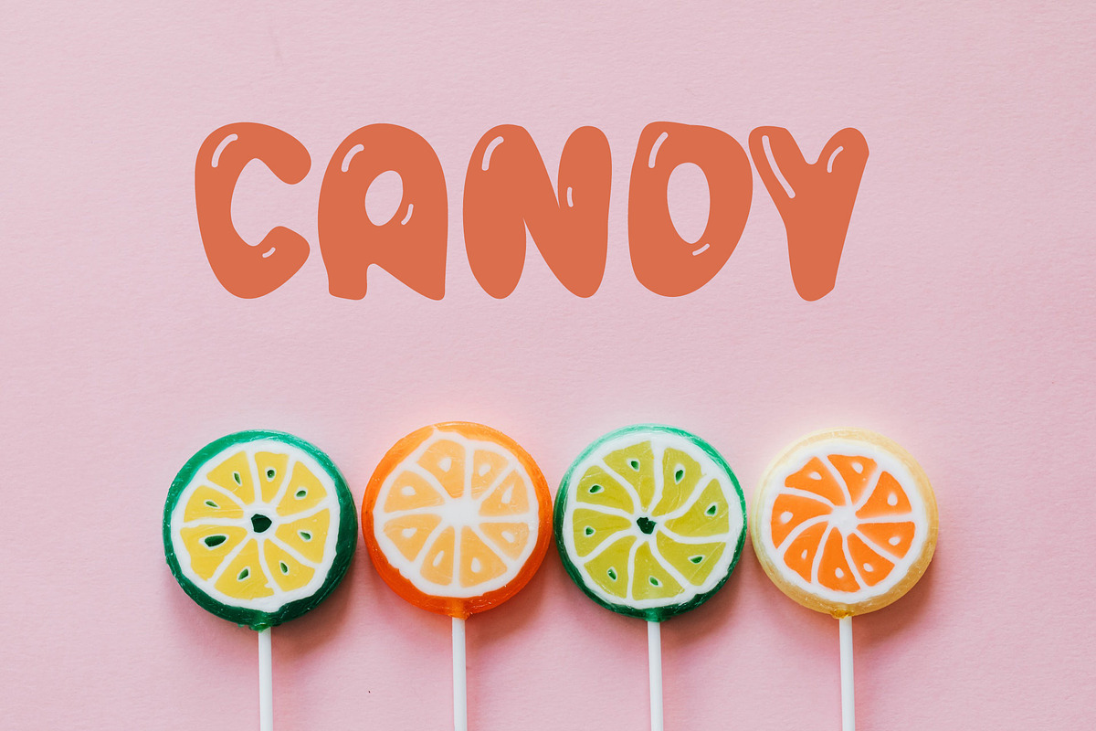 Bubble Letter Font, a Font by vladocar (Photo 7 of 12)