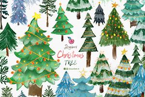 Christmas Tree illustration, png 143