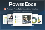 Power Edge PowerPoint Template, a Presentation Template by SlideOne (Thumbnail 1 of 42)
