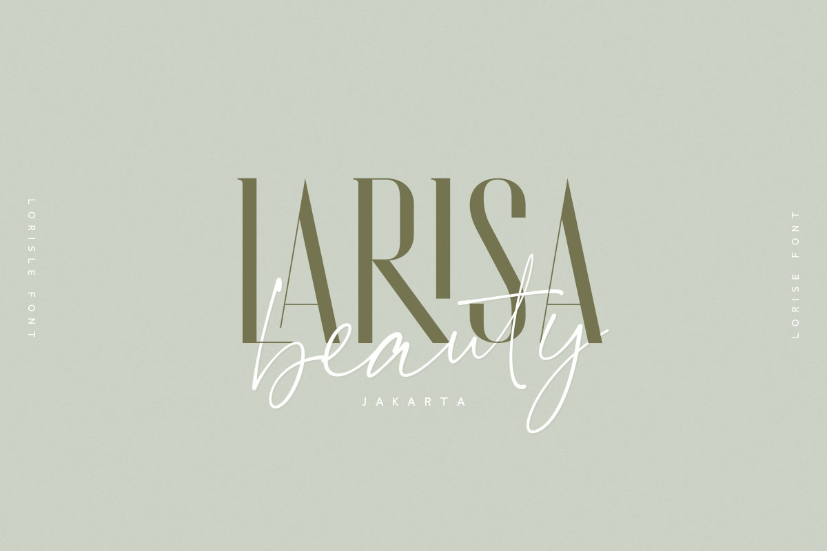 Lorise Font, a Sans Serif Font by vuuuds (Photo 3 of 21)