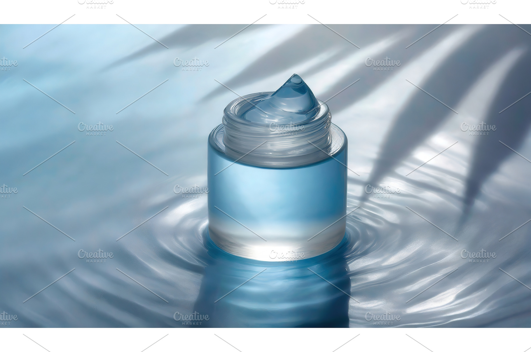 A minimalist cosmetic jar with a, a Beauty & Fashion Photo by Igor Tichonow