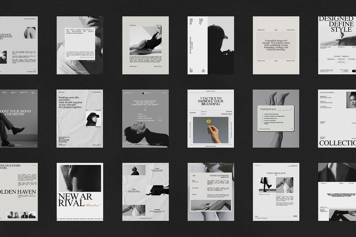 RIVA | Social Media Kit Post Bundle, a Social Media Template by Prapti Design (Photo 10 of 10)