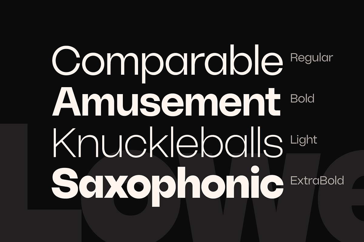 Ratch Font Family, a Sans Serif Font by Arbuz (Photo 4 of 12)