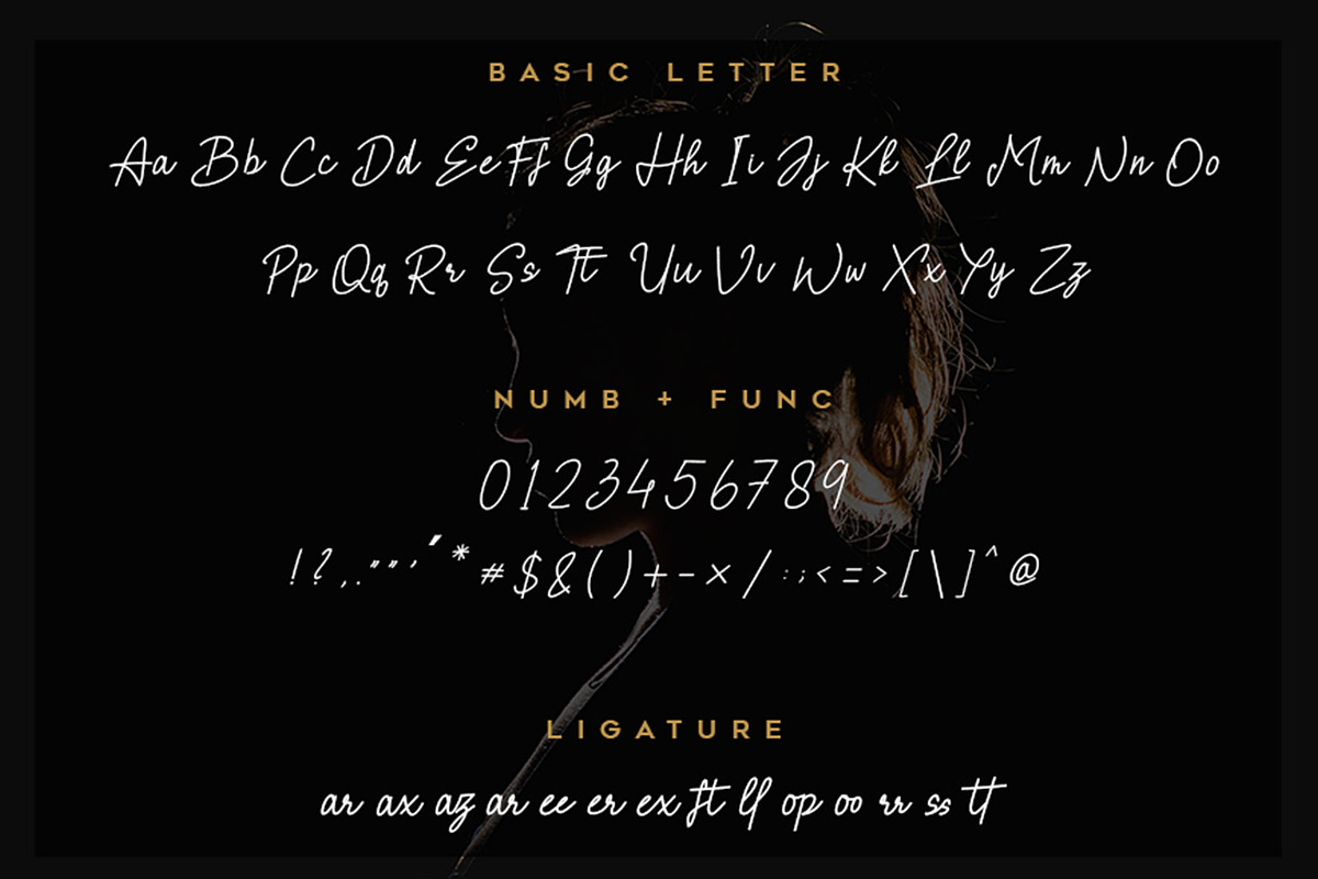 Brielle - Handwritten font, a Handwritten Font by RantautypeStudio (Photo 7 of 7)