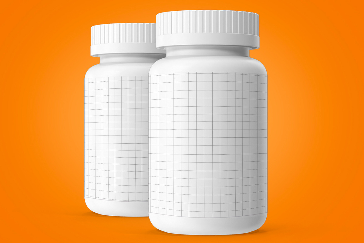 Pills Botle Vitamin Mockup, a Product Mockup by rogeriomarcos (Photo 3 of 11)