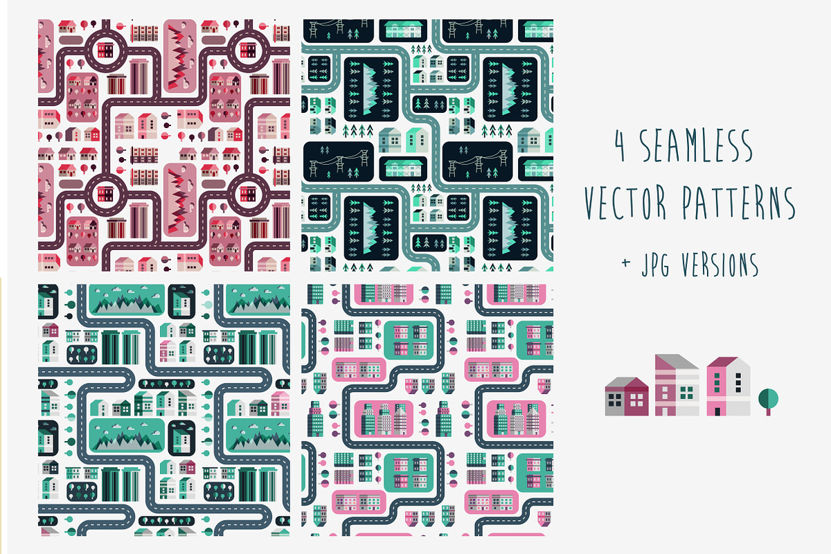 Flat Town Infographic Elements., an Icon by bum katrin (Photo 4 of 4)