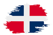 Flag Dominican Republic., an Illustration by Tanysl (Thumbnail 3 of 4)