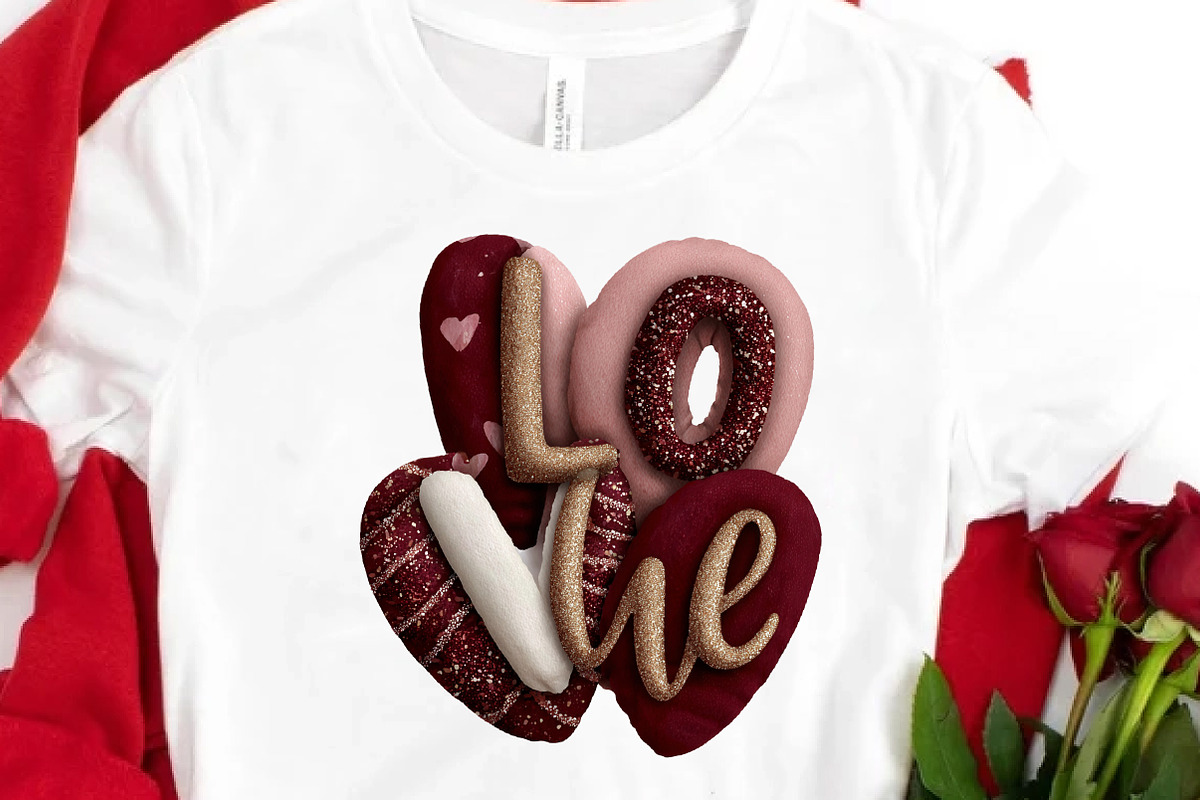 Valentine's Day Love Png, an Illustration by DreamCafeArt (Photo 8 of 8)